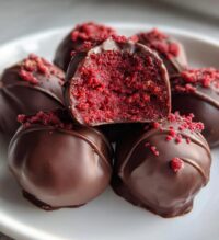 red velvet cake balls