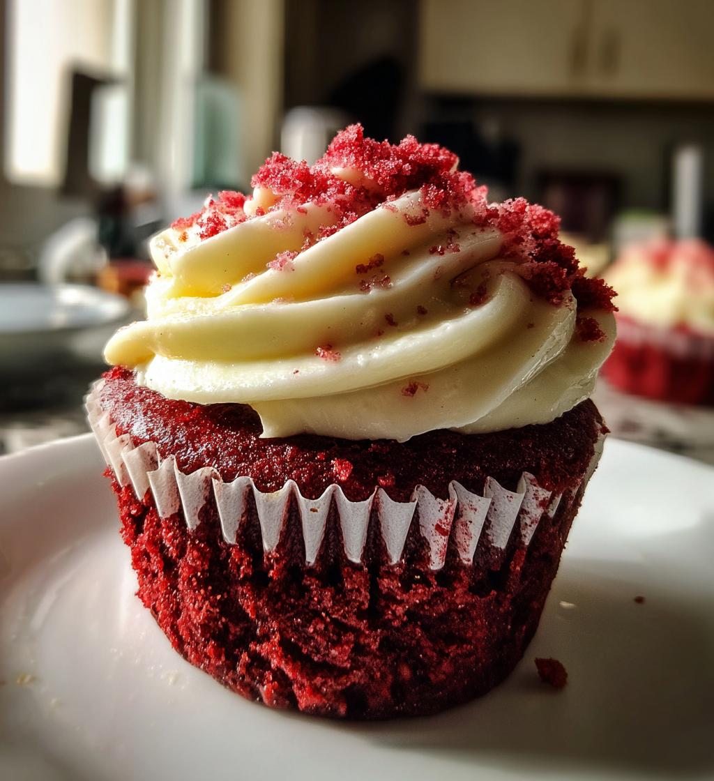 red velvet cupcakes a decadent delight in every bite - detail 1