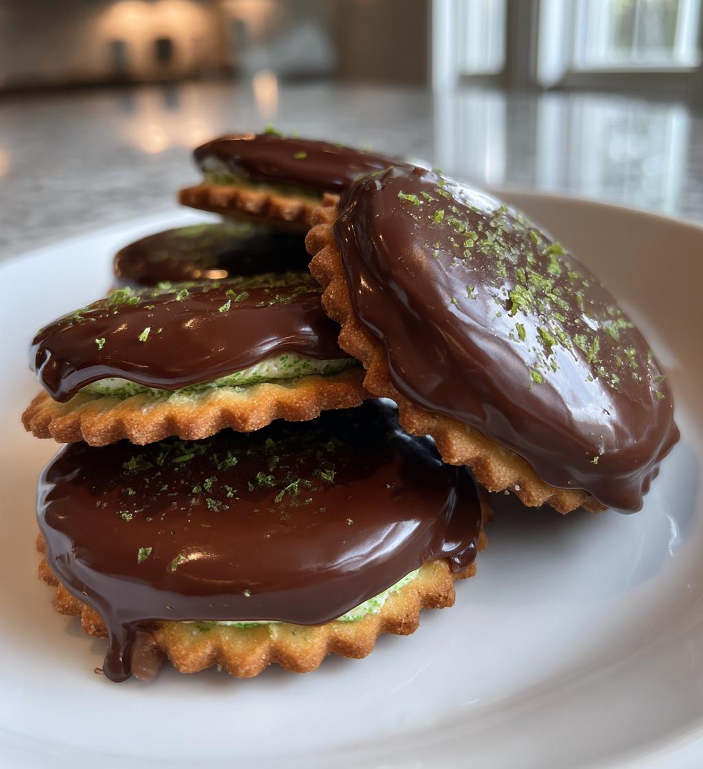 ritz cracker mint thins - detail 1