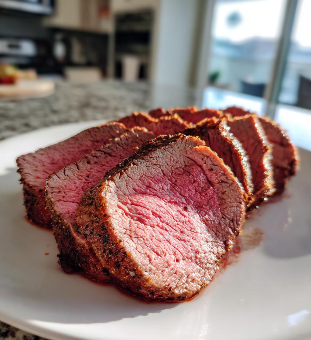roast beef tenderloin reverse sear