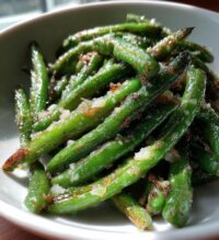 roasted parmesan green beans