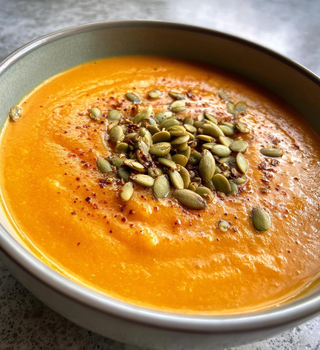 roasted pumpkin soup