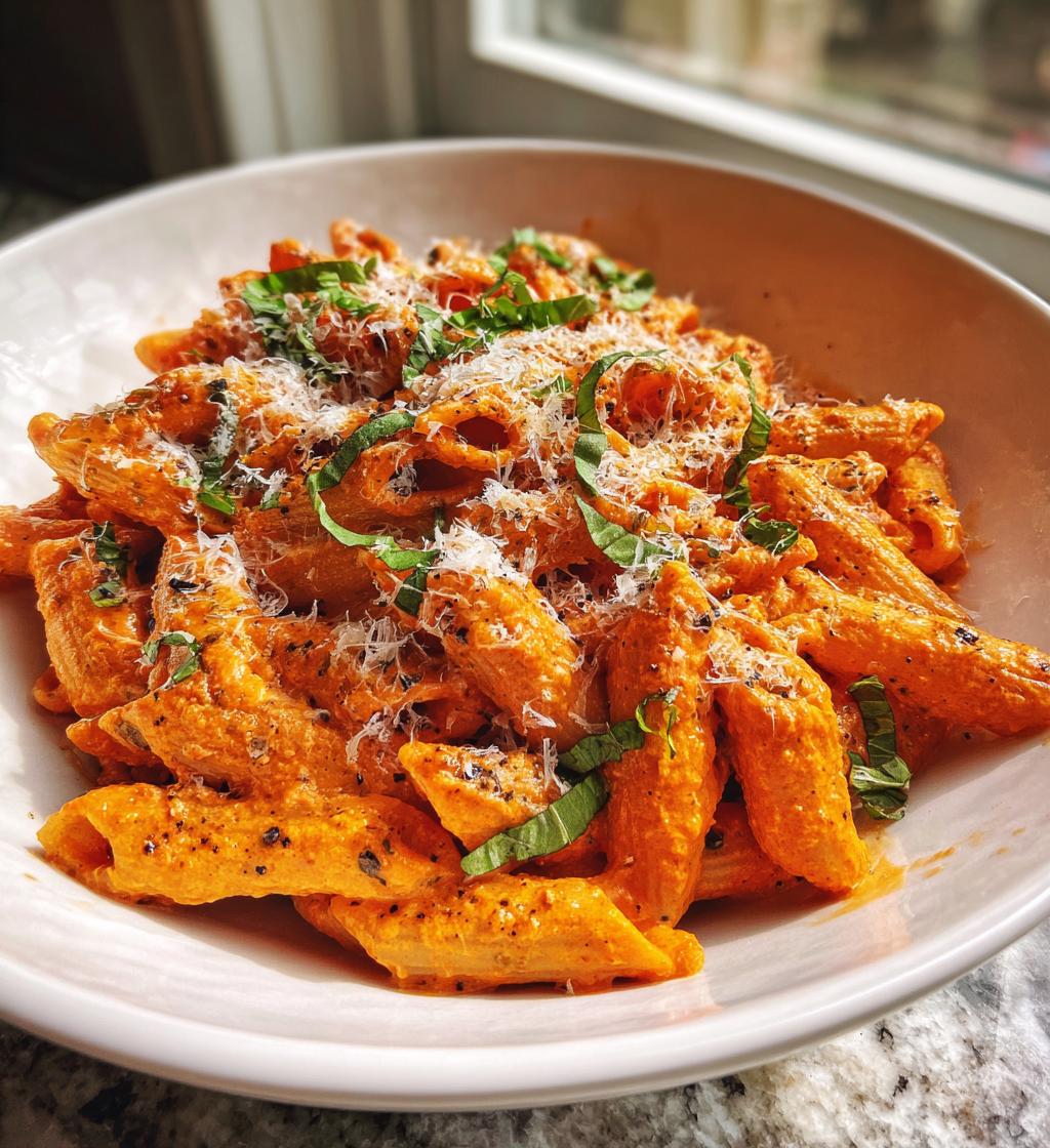 roasted red pepper pasta