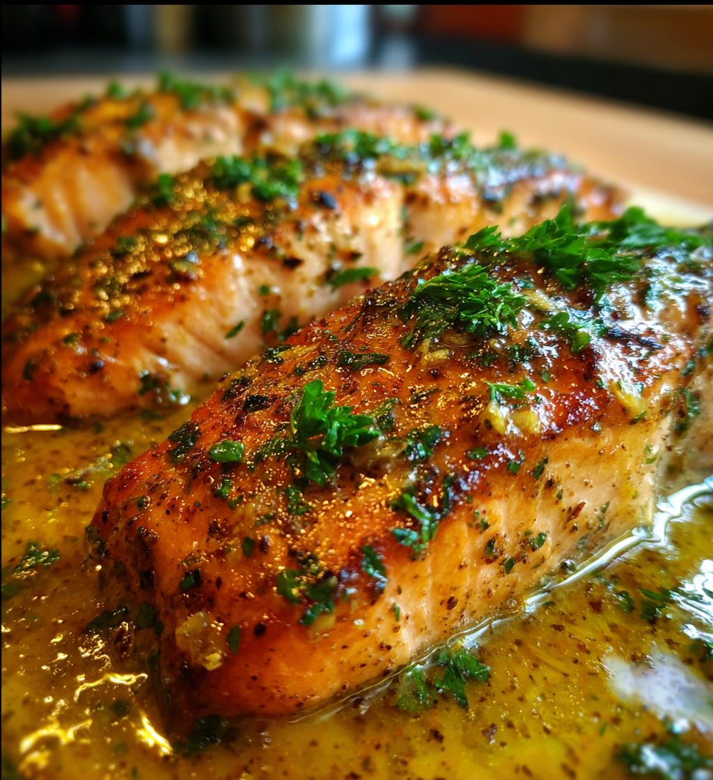 salmon garlic lemon butter sauce recipe