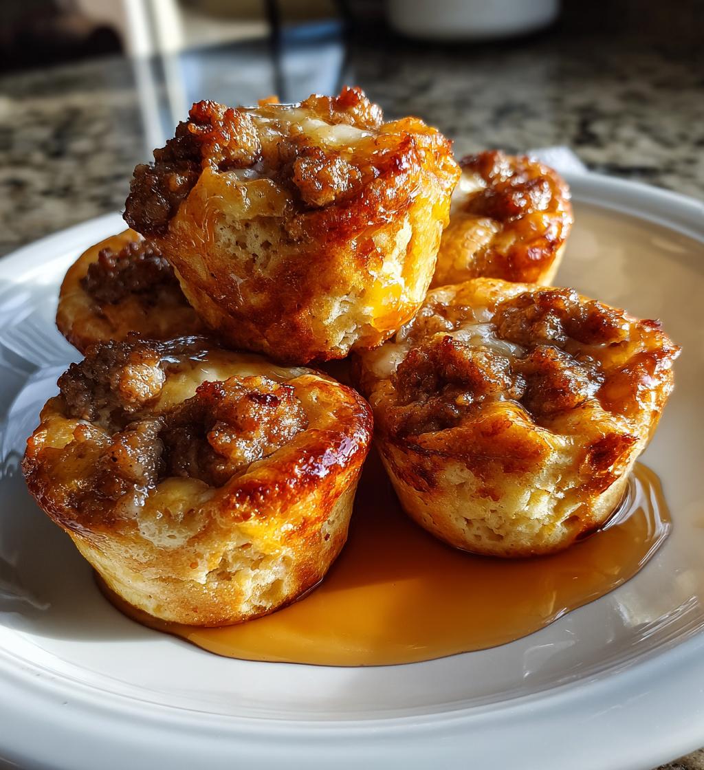 sausage pancake bites - detail 1