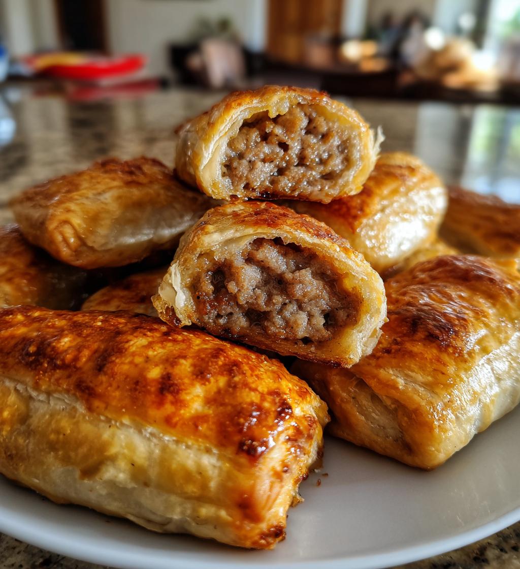 sausage rolls appetizer recipe