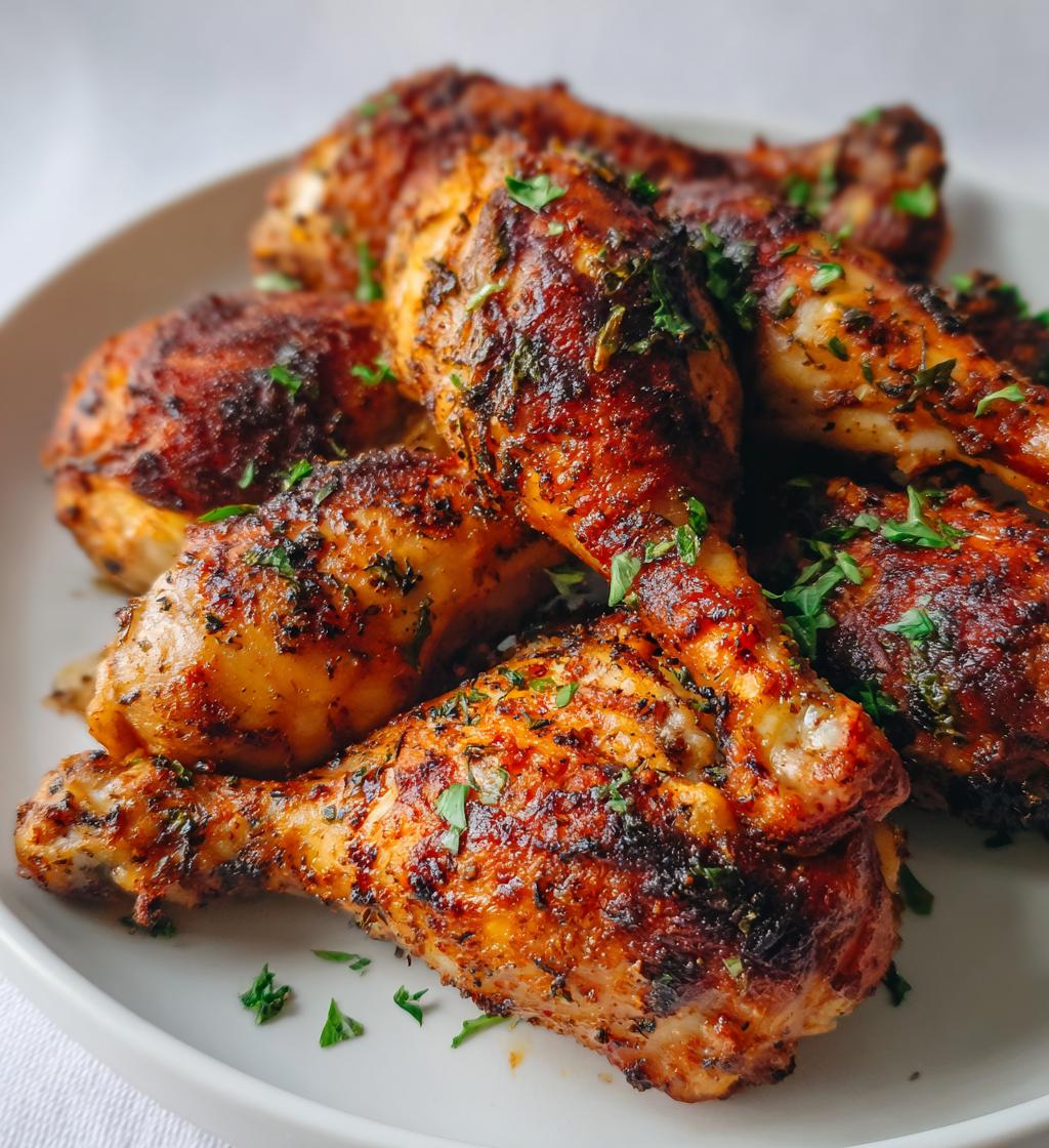 seasoned crispy chicken drumsticks - detail 1