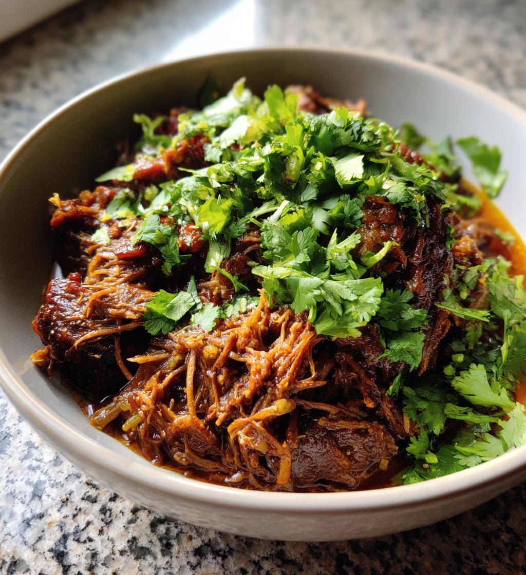 slow cooker beef barbacoa - detail 1