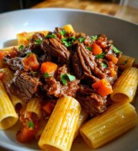 slow cooker beef ragu