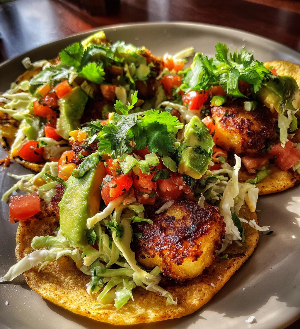 smashed potato tacos - detail 1