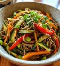 soba noodle salad