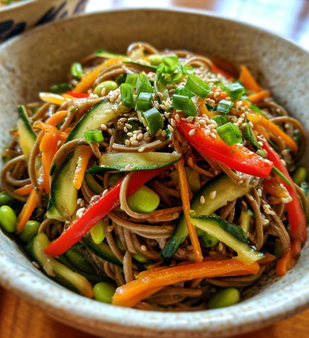 soba noodle salad