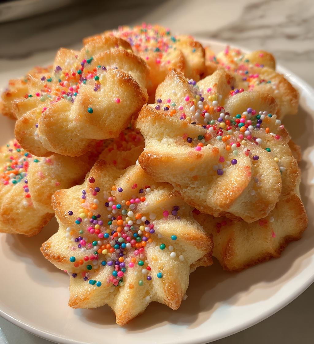 soft and buttery spritz cookies