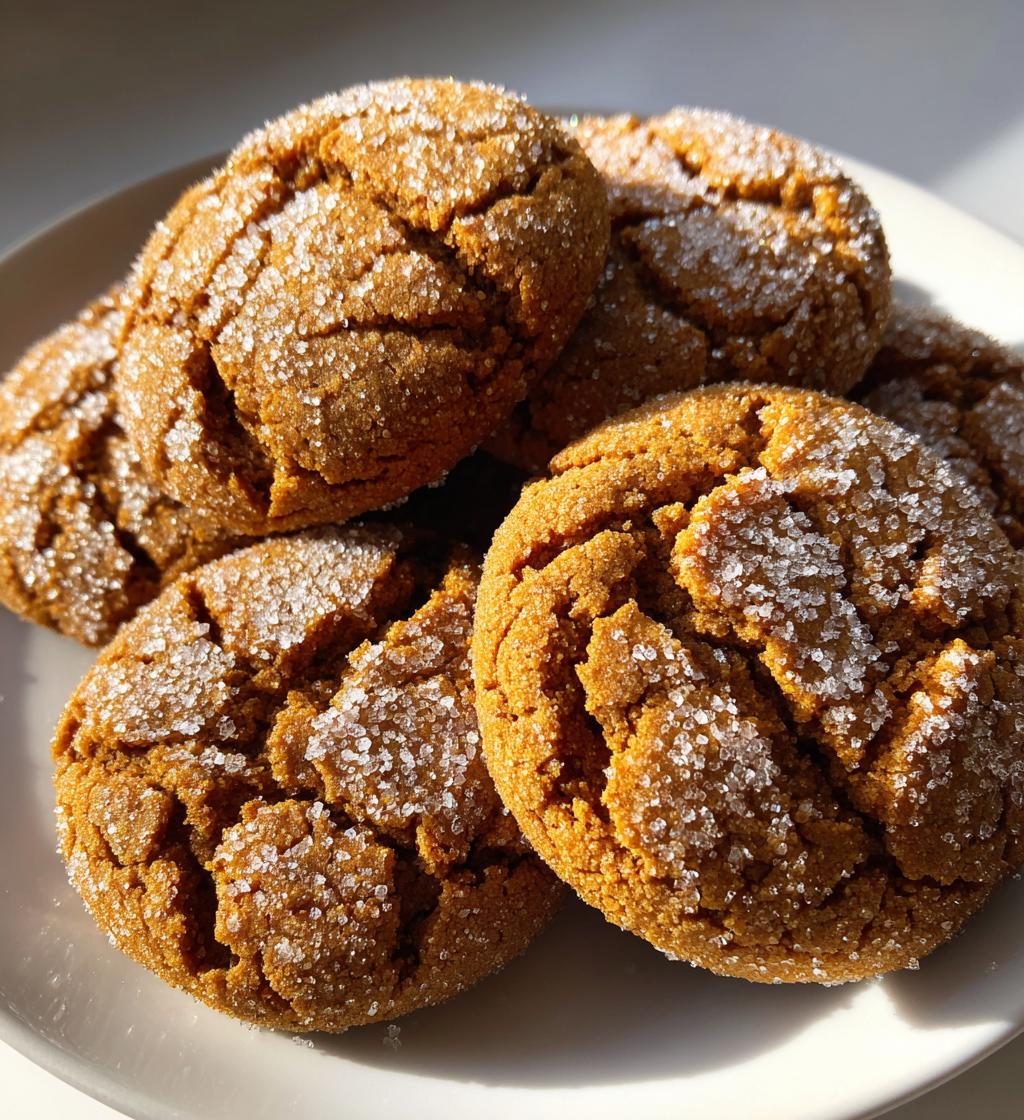 soft and chewy ginger snaps