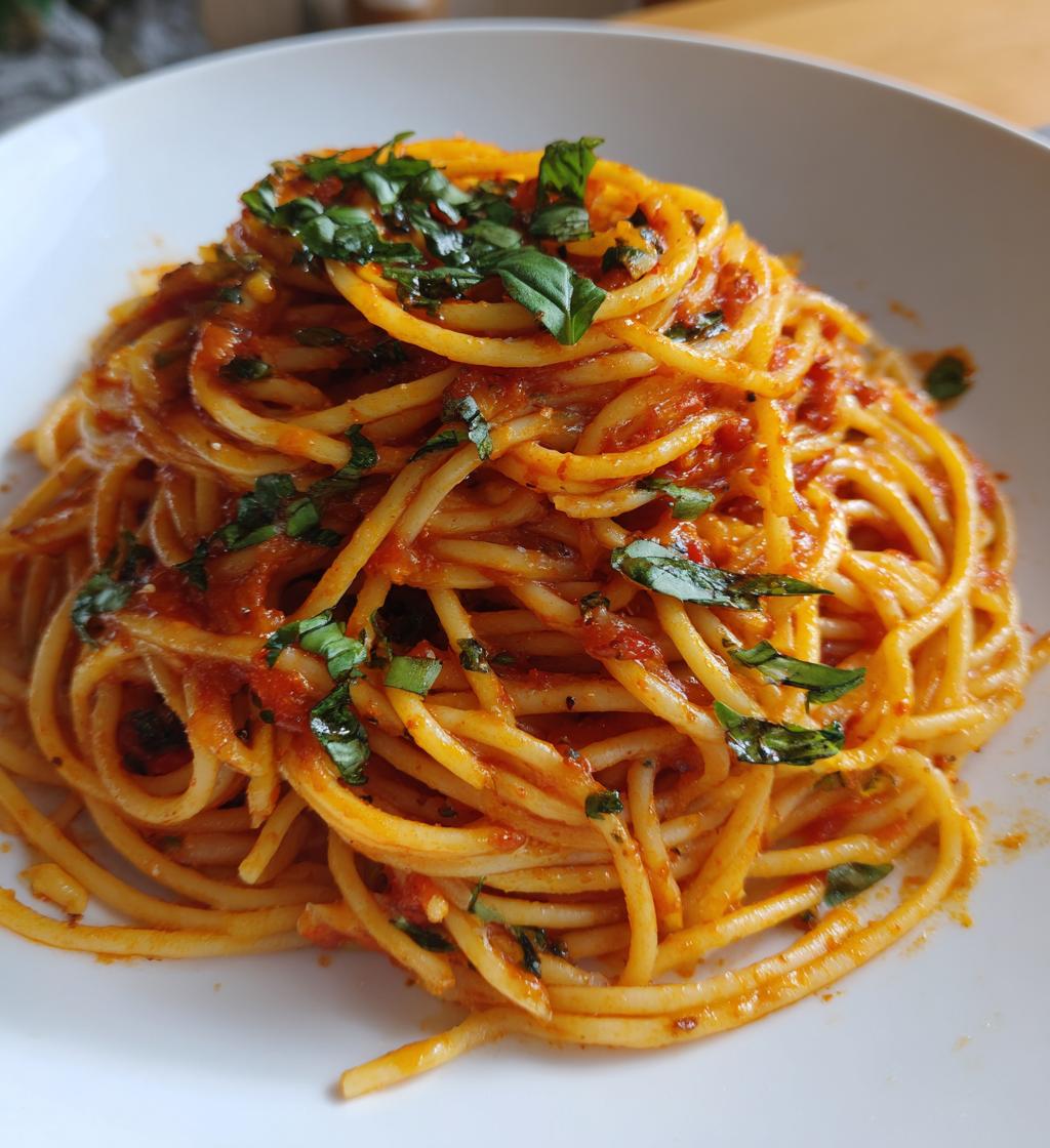 spicy arrabbiata pasta