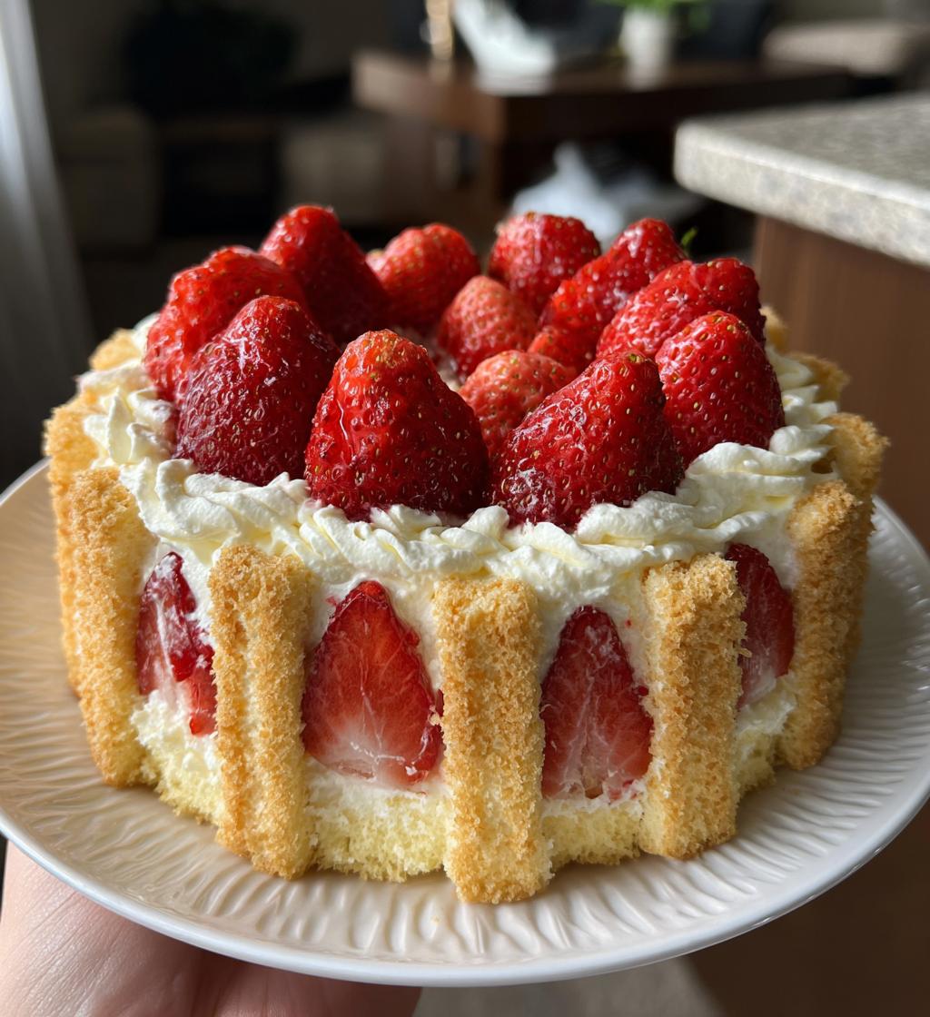 strawberry charlotte russe - detail 1