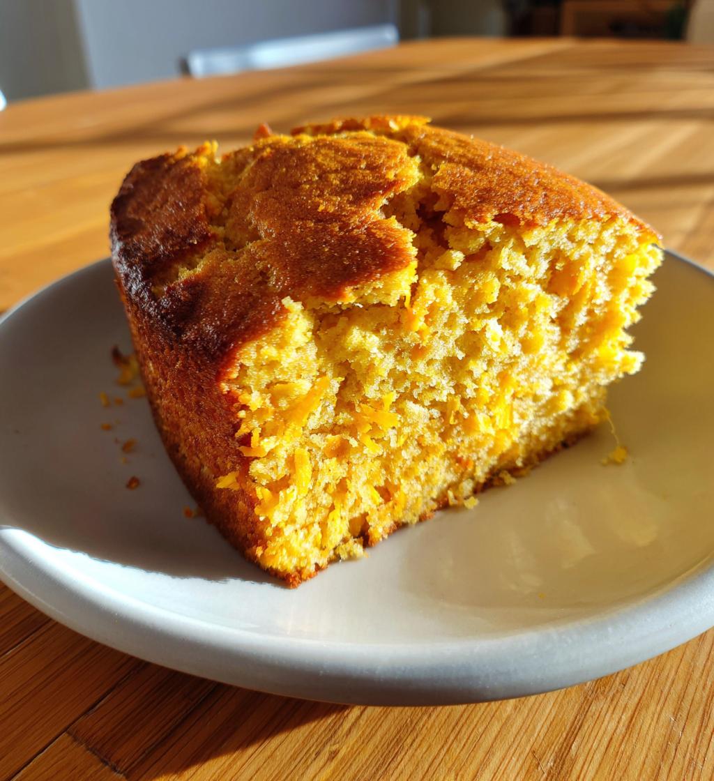 sweet potato cornbread - detail 1