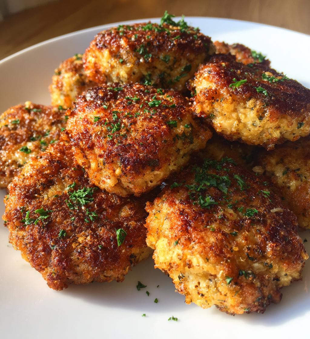 tasty vegan chickpea nuggets - detail 1