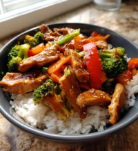 teriyaki chicken stir fry