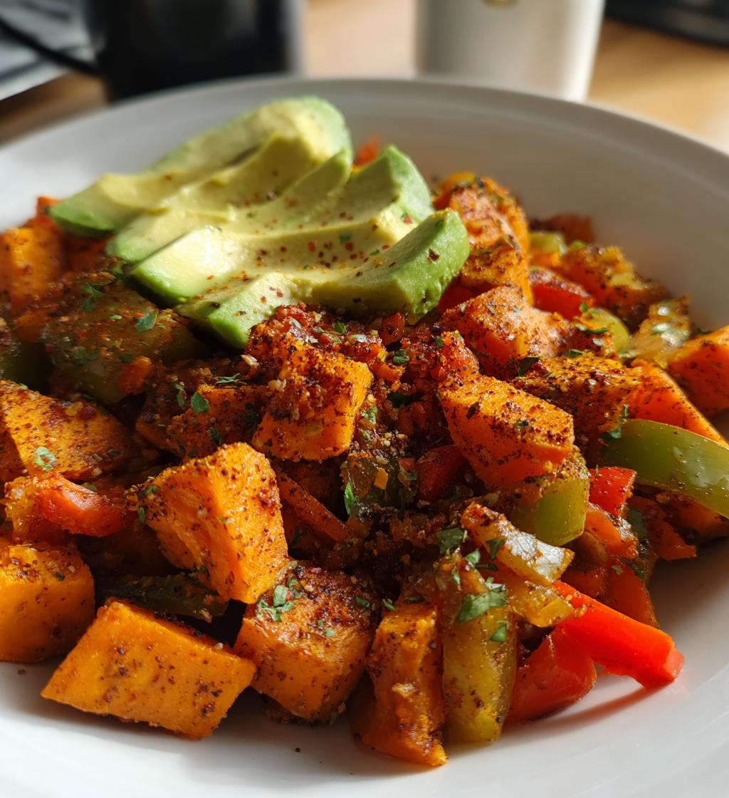 tex mex sweet potato hash