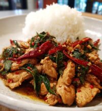 thai basil chicken