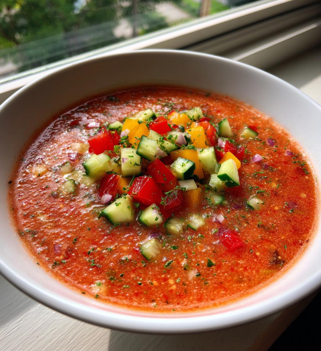 the very best gazpacho recipe