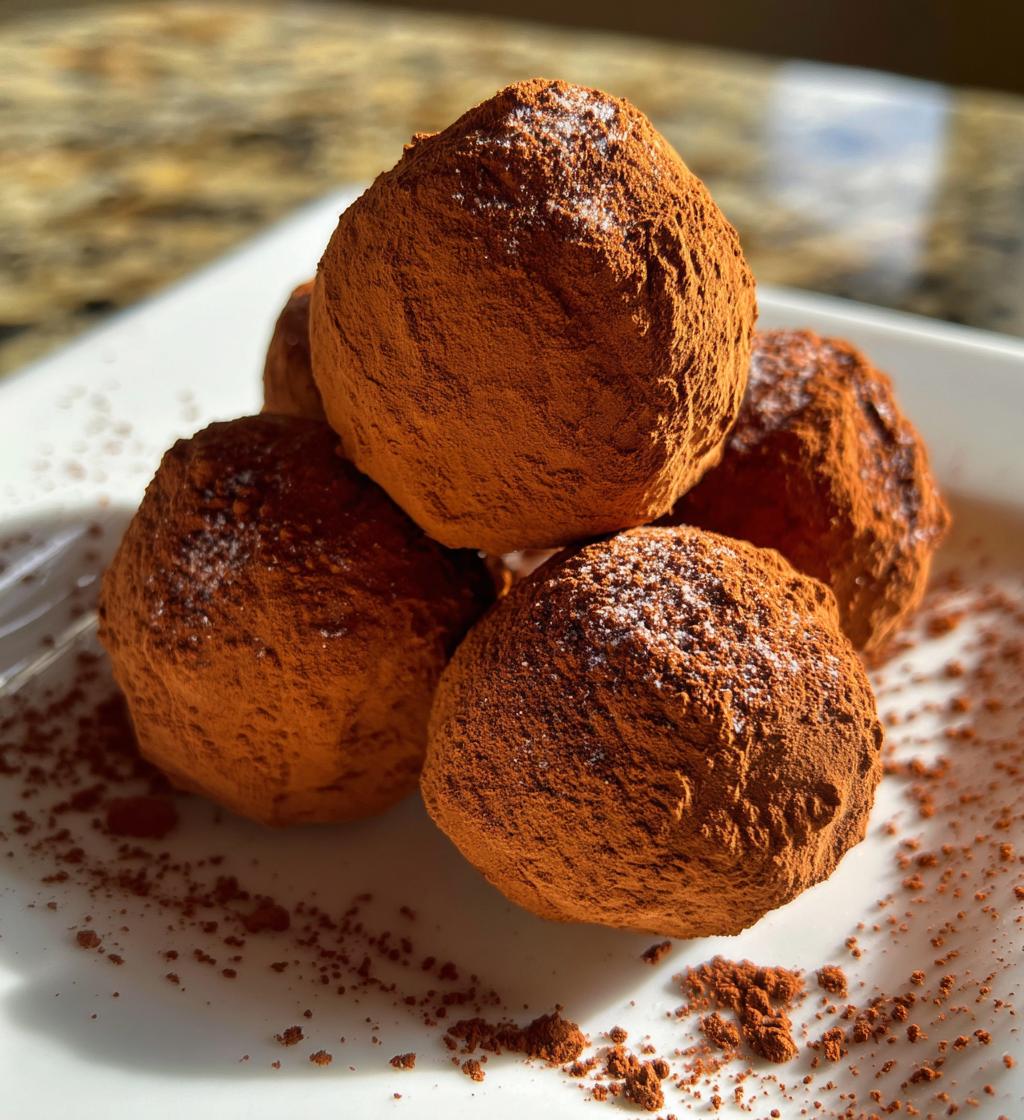 tiramisu truffles recipe