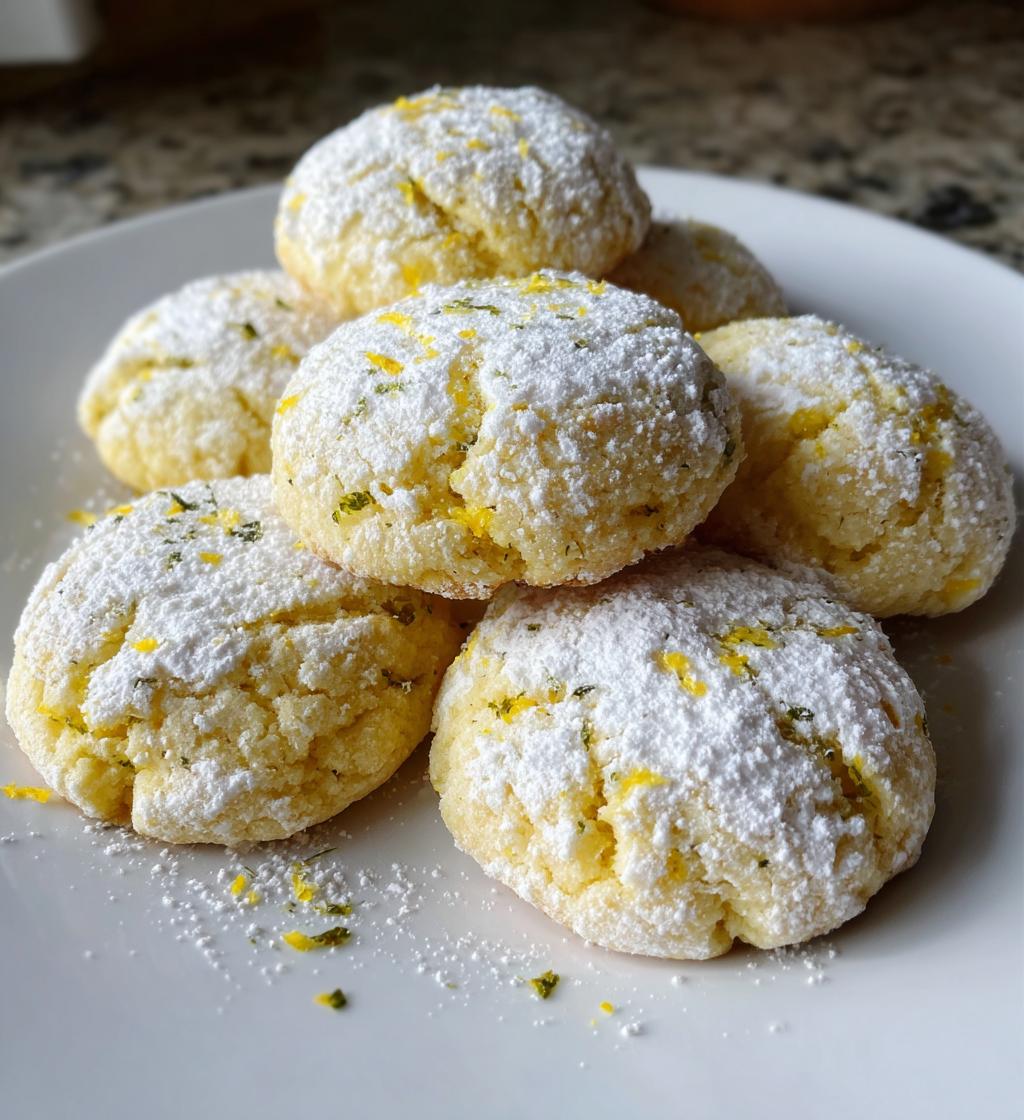 zesty lemon meltaway cookies