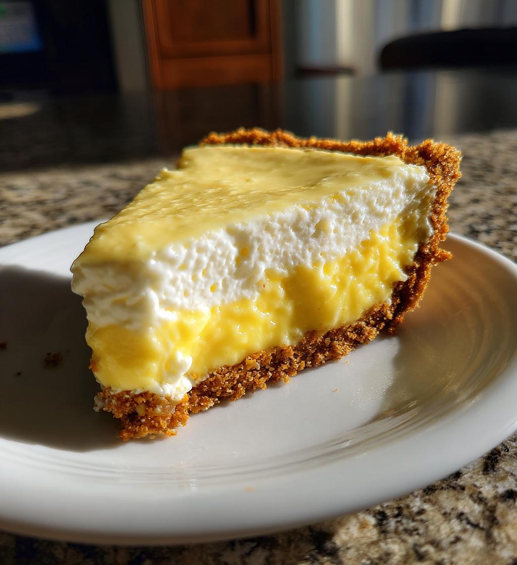 6 ingredient blender lemon pie