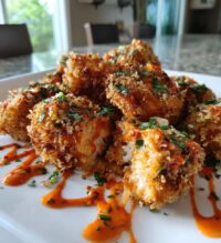 air fryer bang bang salmon bites