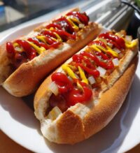 air fryer hot dogs