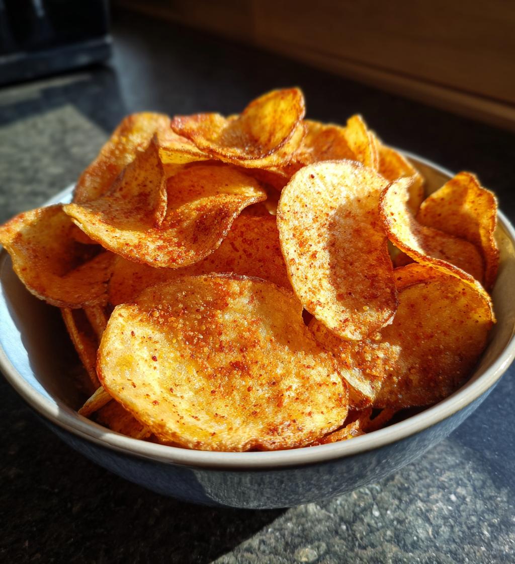 air fryer potato chips recipe