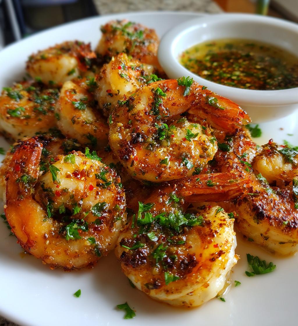 air fryer shrimp - detail 1