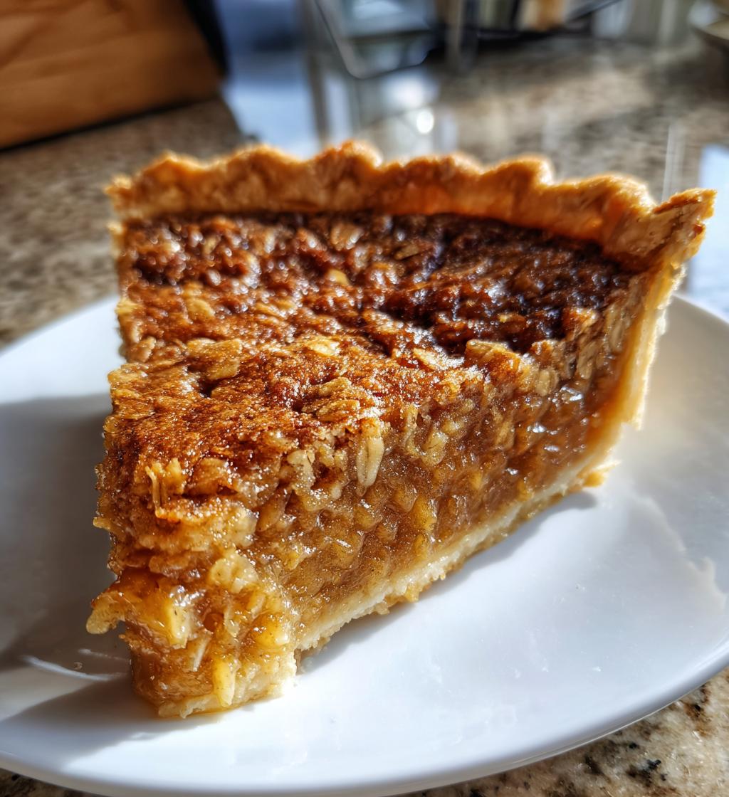 amish oatmeal pie recipe