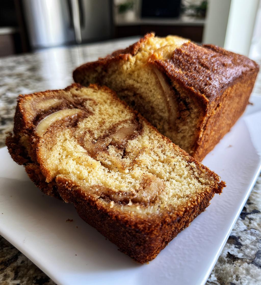 apple cinnamon bread - detail 1