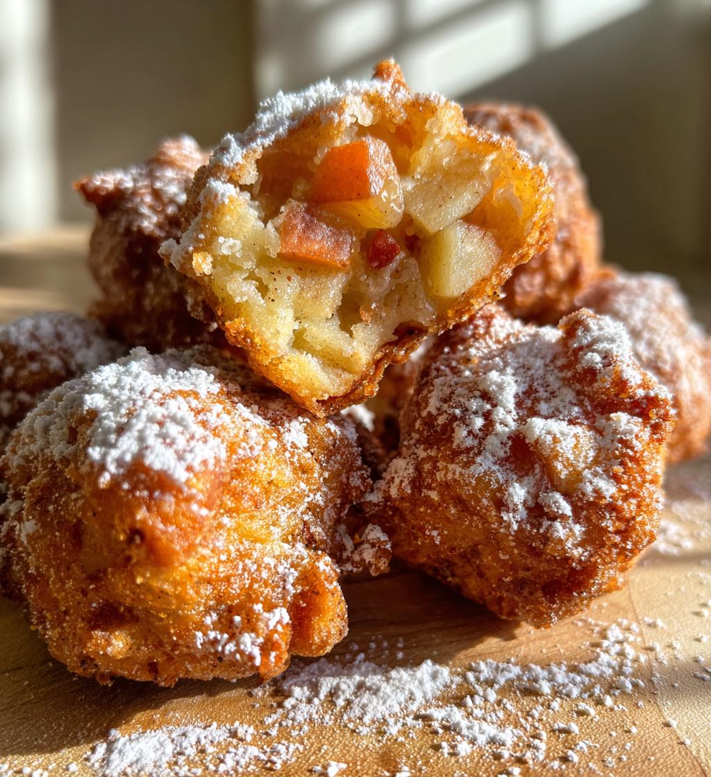apple fritter bites recipe