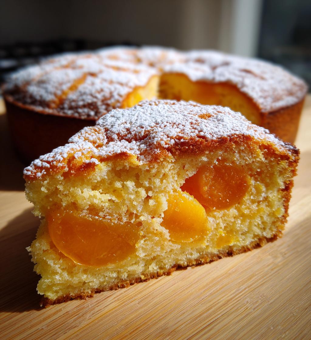 apricot cake