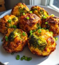 baked broccoli cheese balls