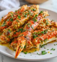 baked crab legs in butter sauce