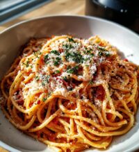 baked cream cheese spaghetti 2