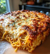 baked cream cheese spaghetti