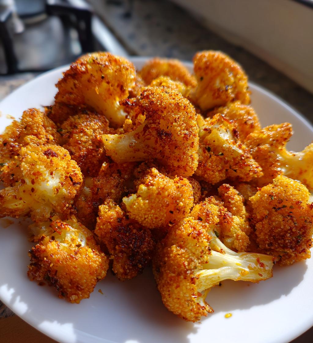 baked crunchy cauliflower - detail 1