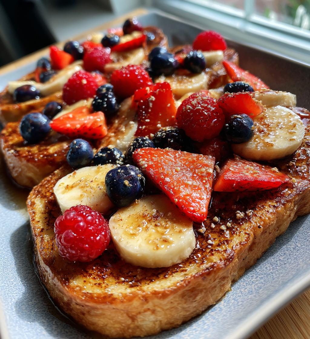 banana berry french toast