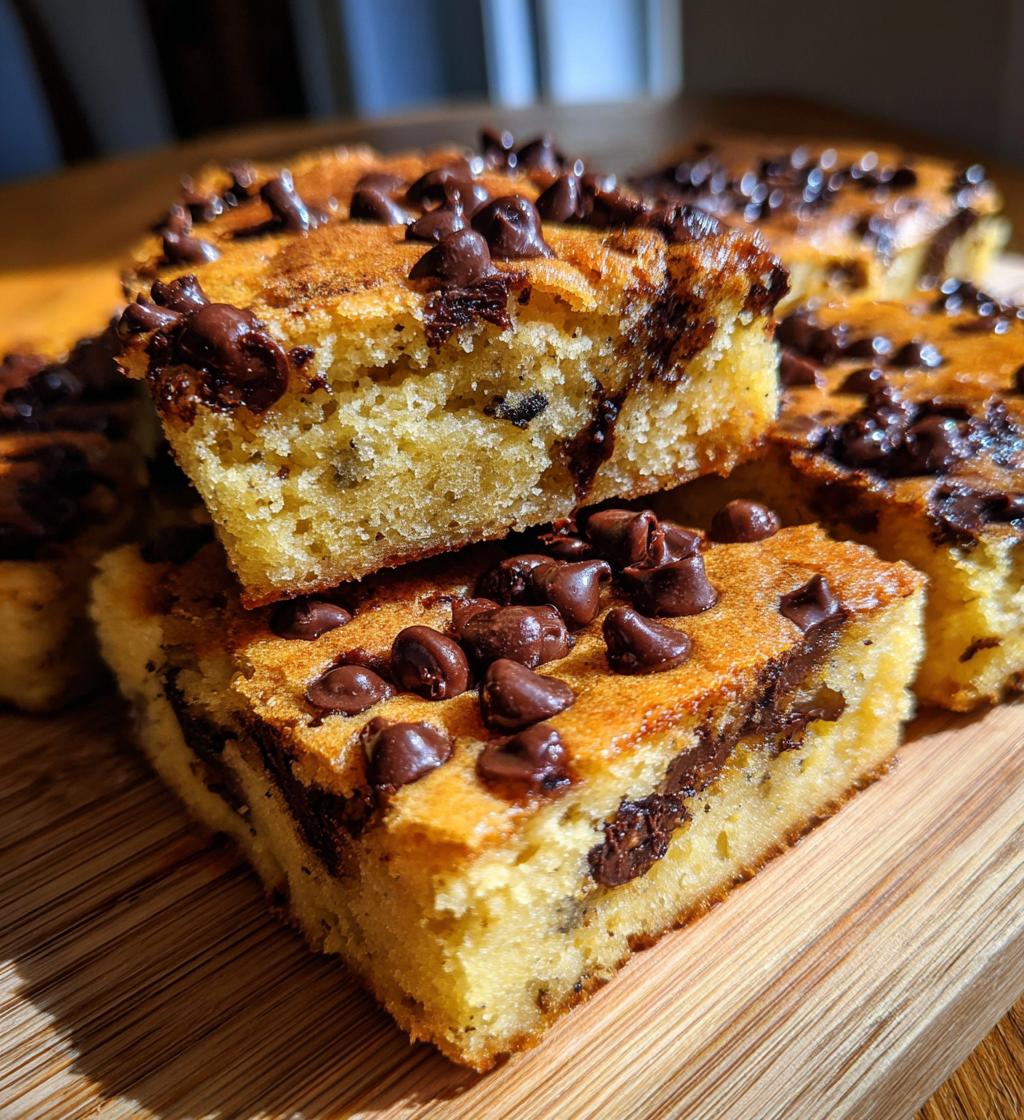 banana chocolate chip bars