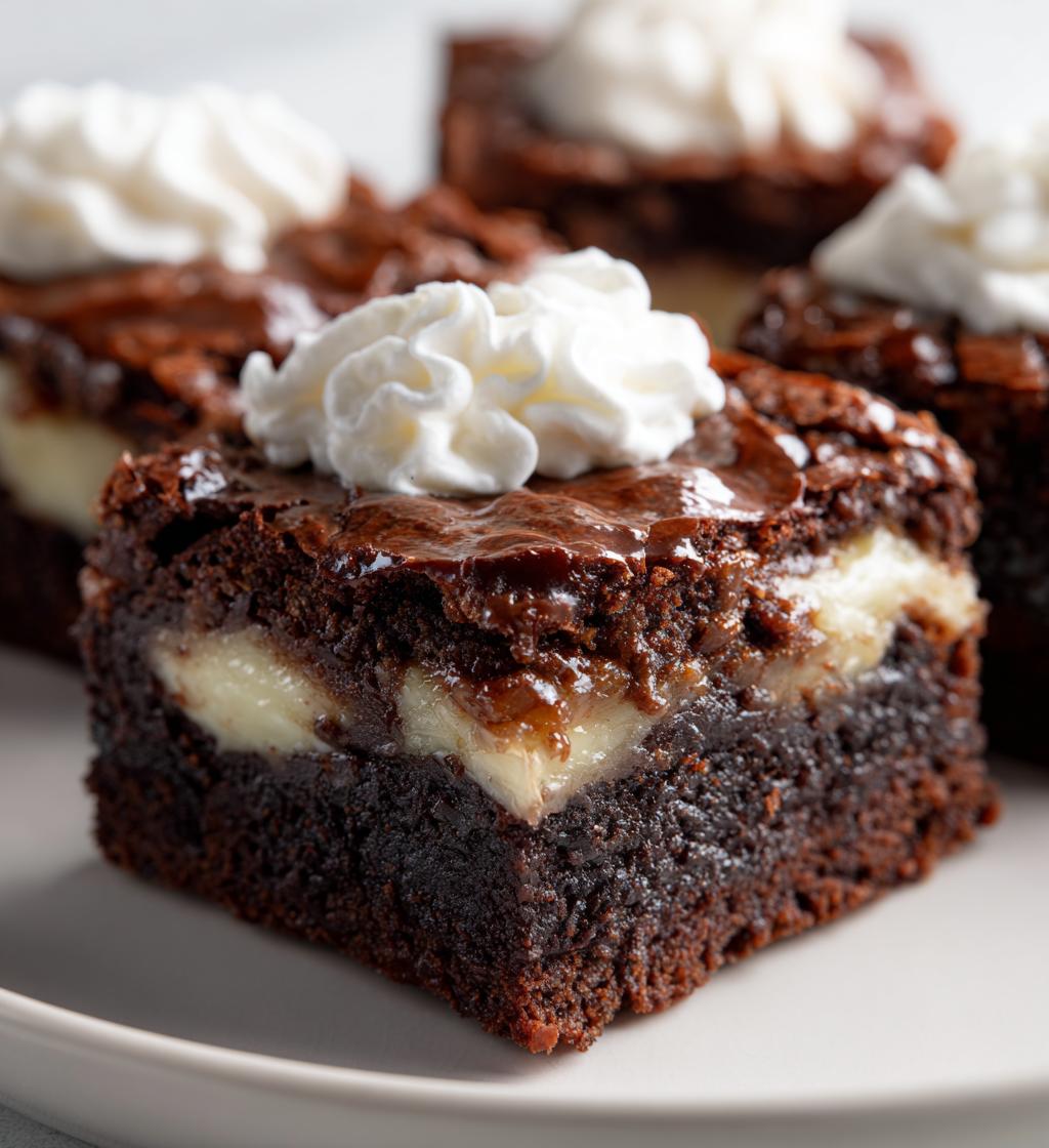 banana pudding brownies