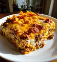 beef dorito casserole a crowd pleasing favorite