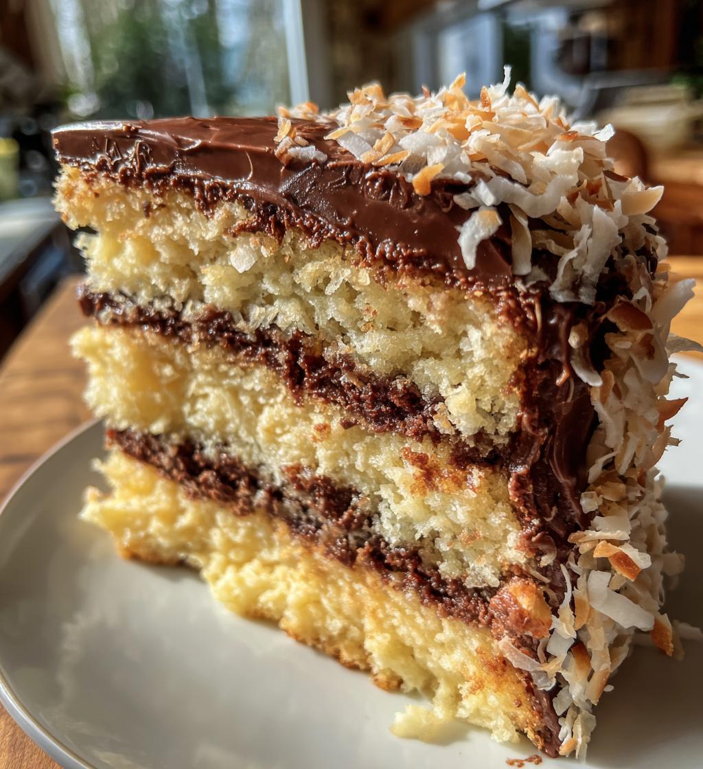 best ever german chocolate cake - detail 1