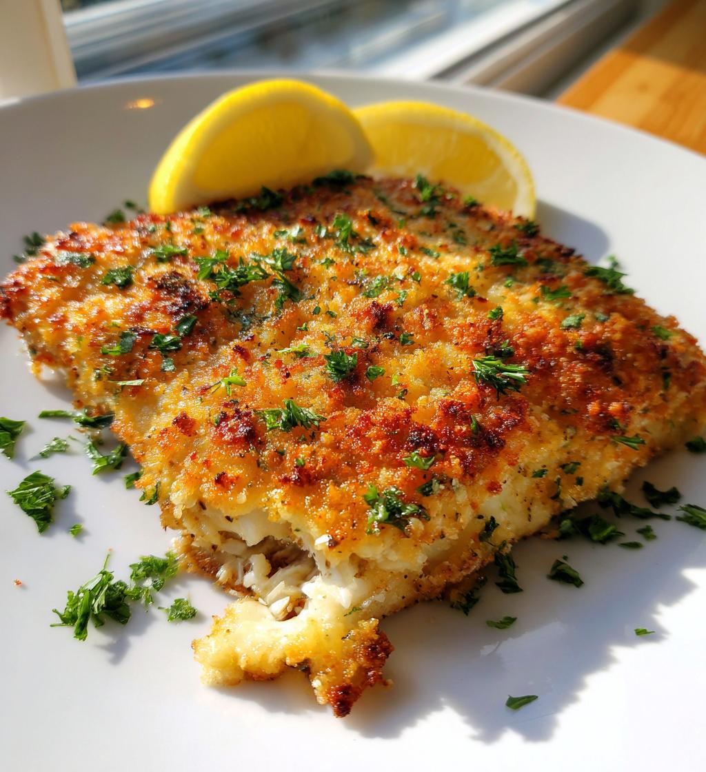 best garlic parmesan flounder recipe