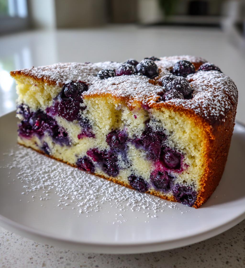 blueberry sour cream coffee cake