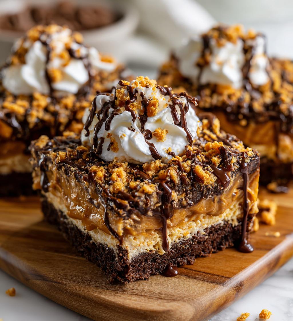 butterfinger cake - detail 1